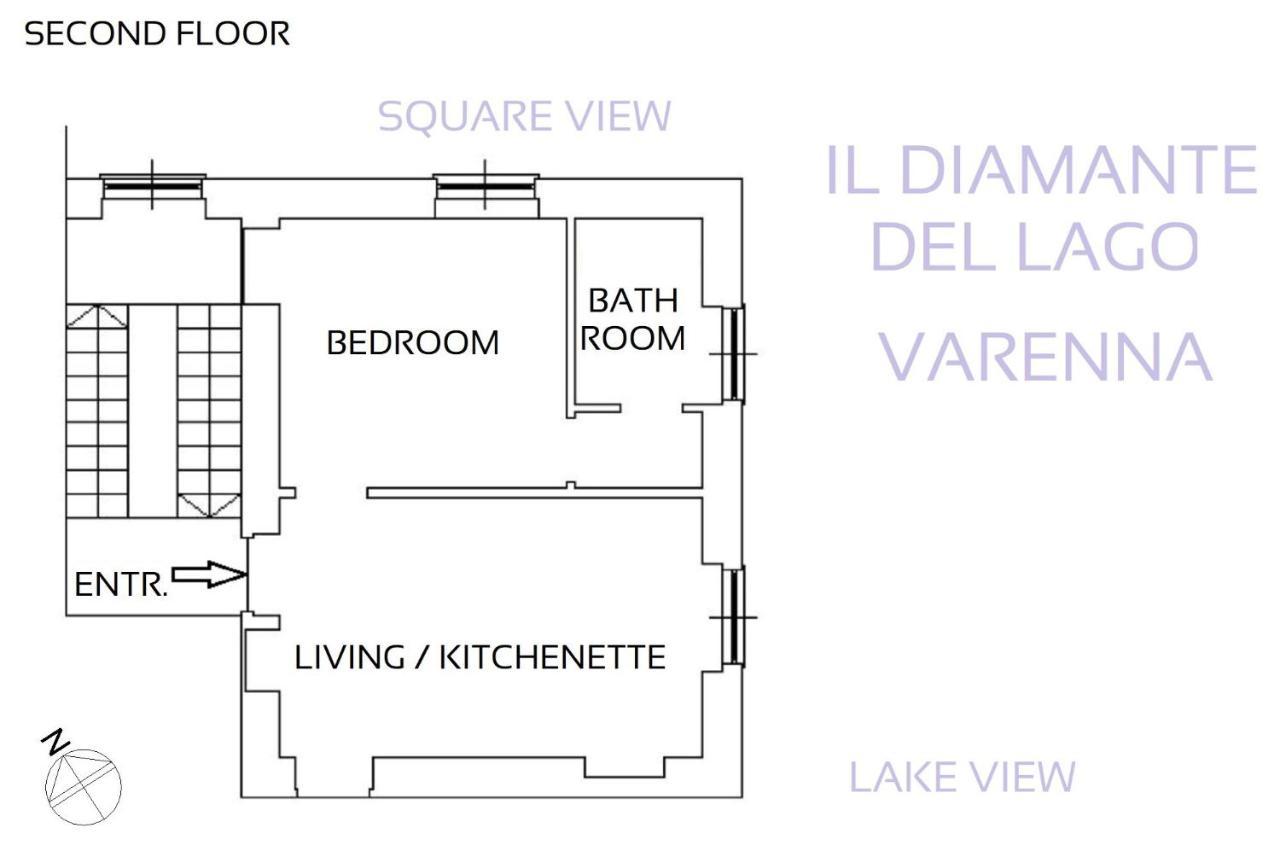 Il Diamante Del Lago Varenna Exterior foto